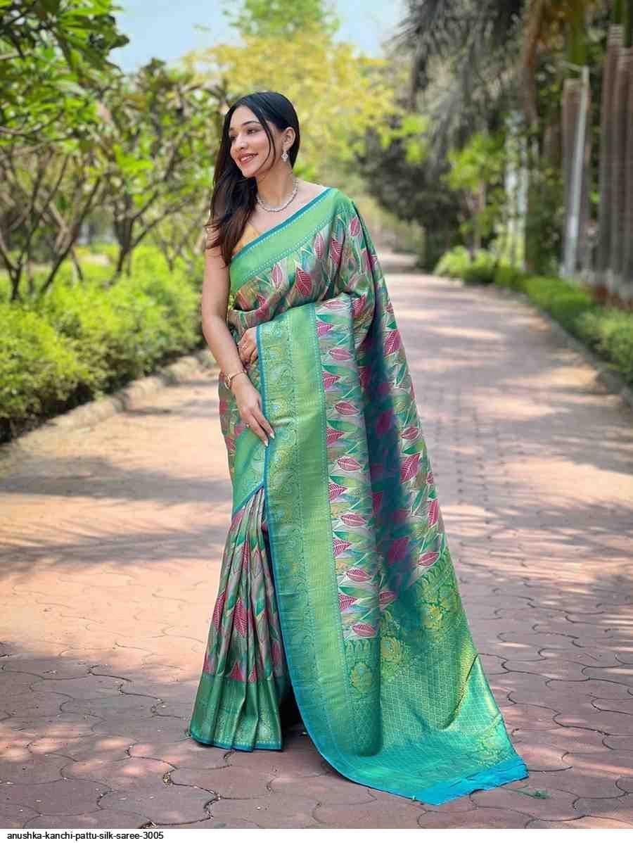 Semi Kanchi Pattu Sarees
